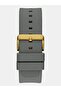 Mens Gray Gold Tone Multi-function Watch - 5