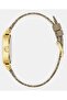 Ladies Beige Gold Tone Analog Watch - 2