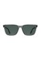 L 6077S 035 55 Unisex Rectangular Transparent Gray Bone Sunglasses - 2