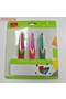 Win Plus Plastic Craft Scissors Set, 3 pcs - 3