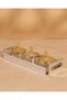 Assorted 4-Piece Serving Tray With Bowl Set - 2