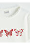 Esvab • Modern & Distinctive Zero Roba Collar Printed Girls' T-Shirt - 3