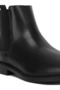Men's Faux Leather Chelsea Boots in Black - 4