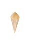 50 Pcs Medium Bamboo Presentation Cones 12.5X7 cm Natural Presentation Cone Cocktail Catering Finger Food Presentation - 8