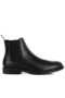 Men's Faux Leather Chelsea Boots in Black - 2