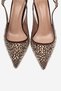 Thea Brown Gold Stone Women's Heeled Shoes - 2