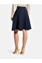 Pleated mini sweater skirt - 4