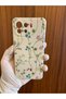 Mi 11 Lite Vine Flower Printed Inside Velvet Silicone Phone Case - 5