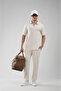 Trend Biz Regular Fit Zippered Collar Bottom Top Set