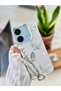 Redmi 13 Compatible Silicone Case with Mirror, Toy and Charm Butterfly Design