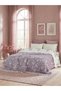 Reversible , Floral Print , 5-Layer Muslin Set of Bedspread Pieces, 220 X 240 Cm, 2 Pieces of Pillow Pieces Each - 5