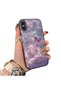 iPhone X Compatible Butterfly Patterned Silicone Edge Hard Back Anti-Fall Phone Case - 3