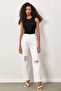 Women's Corded Fabric Look Slim Fit Body-Fitting Basic Undershirt Blouse, Pack of Halter Neck and Cotton - 4