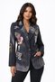 Women's Printed Blazer Jacket – Elegant Casual Long Sleeve Fashion Blazer