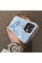 Oppo A3 4g Compatible Butterfly Patterned Silicone Edge Hard Back Anti-Fall Phone Case - 3