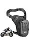 22cm Shell Waterproof Waist Leg Shoulder Scooter Bike Biker Leg and Crossbody Bag