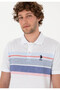 Parın Navy Blue Men's Polo Neck T-Shirt 2104447 - 2