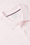 Men's Liquid Cotton Pack Regular Seasonal Pink Polo Neck T-Shirt - 4