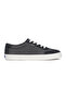 Women's Jump Kick T-Toe Lace Up Leather/Suede Casual Sneaker Black