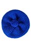 - Emine 9106 8920 Hand Knitted Women's Beanie Neck Collar Gloves 3-Piece Winter Knitting Set - Blue - 6