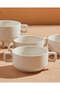 White Plain Soup Bowl Set (6 Piece) - 3