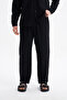 Men's Koton Linen Blended Long Sleeve Apaj Collar Shirt, Elastic Waist Pants Set - 7