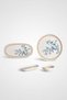 6-Person 14-Piece Toledo Porcelain Breakfast Set Nıao – Stylish Breakfast Set