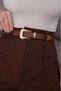 Gold Buckled Women's Belt Pants Belt I Dresses Belt I Shirts Belt I Jackets Belt I