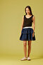 T-Shirt with Contrast Trim Detail