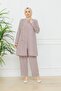 Women's Flower-Embroidered Stylish Pants Suit