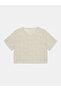 Tweed cropped top