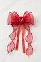 23 April Special Occasions Ataturk Bow t Tulle with Bow for School and Daily Use Clip Buckle Red - 5