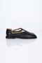 Laceless Belt Buckled Jurdan Taban Genuine Leather Daily 332-26121 Women's Shoes - 5
