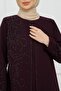 Women's Flower-Embroidered Stylish Pants Suit - 4