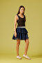 T-Shirt with Contrast Trim Detail - 3