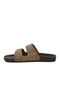 Mink Double Striped Lightweight Leather Men's Slipper Pc-7038 m - 2