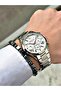 Silver Color Functions Active Original Men's Wrist Watch + Bracelet - 2