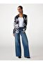 Printed sateen shirt - 3