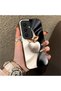 Samsung Galaxy S25 Fe Compatible Silicone Edge Hard Back Anti-Fall Phone Case Apple Patterned