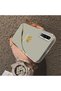 Samsung Galaxy A50 Compatible Silicone Edge Hard Back Anti-Fall Phone Case Apple Patterned - 3