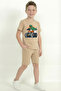 Boy's Printed Shorts Set B16