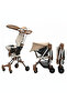 Foldable Baby Stroller with Canopy – Lightweight Push Ride-On with 360° Wheels - 2