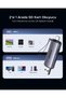 Card reader CM185, SD, micro SD, dual USB-A + USB-C - 3