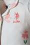 U.S. Polo Assn Baby Girl White Shirt Pajama Set - 5