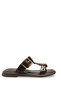 Leda Lia Women's Slippers 0012283 Brown Rustic - 4