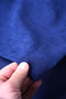 Velvet D Textured Dertsiz m Tablecloth Economic Elegant for the Kitchen and Living Room Blue - 4