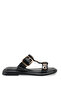 Leda Lia Women's Slippers 0012283 Black Rustic - 4