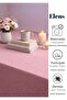 Velvet D Textured Dertsiz m Tablecloth Economic Elegant for the Kitchen and Living Room Pink - 8