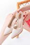 Women's Stiletto Pointed Toe 9cm Heeled Shoes - 3