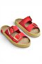 U596030202 Red Suede Women's Slipper - 4